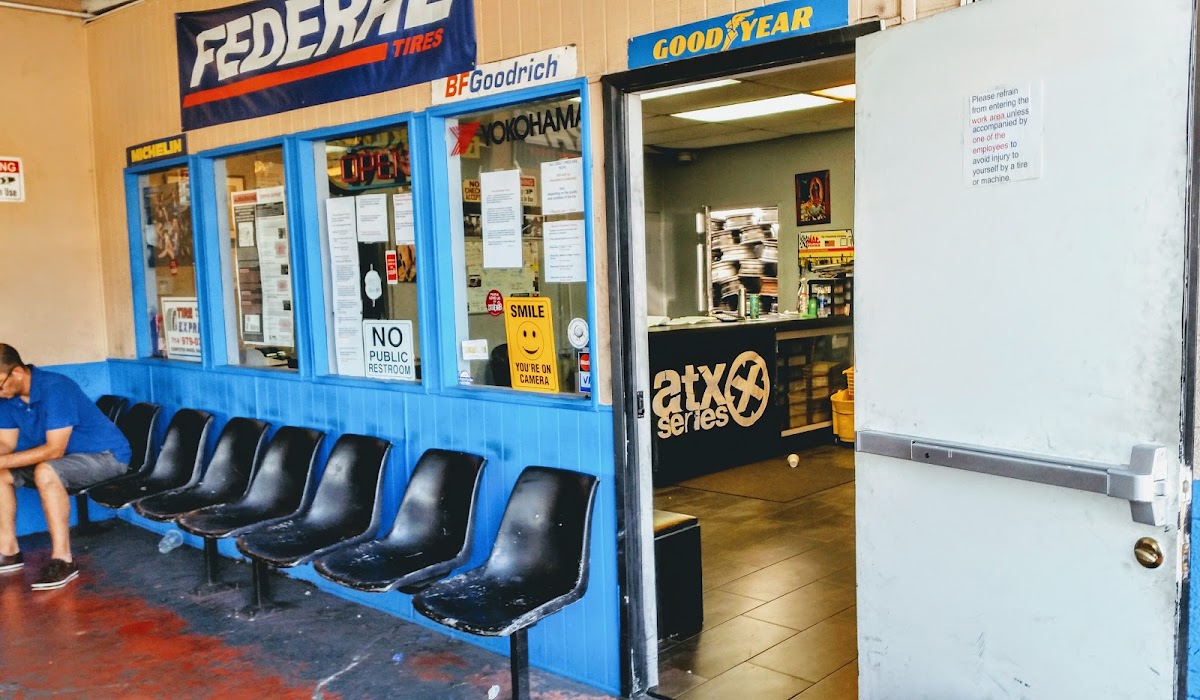 Tires and rims stocked at Tire Express