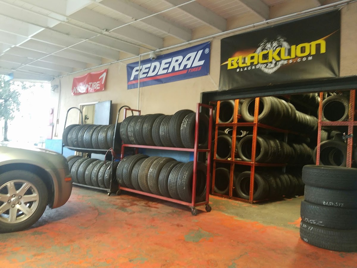 Tire inventory at Tire Express